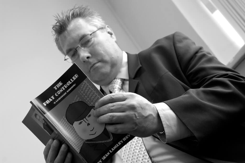 Sean Langley and The Phat Controller Book Greyscale